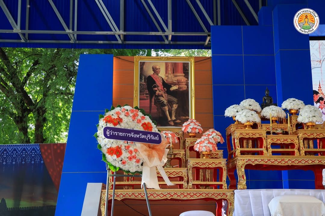 เทศบาลนครบุรีรัมย์ร่วมรัฐพิธีวันคล้ายวันสวรรคต พระบาทสมเด็จพระจอมเกล้าเจ้าอยู่หัว