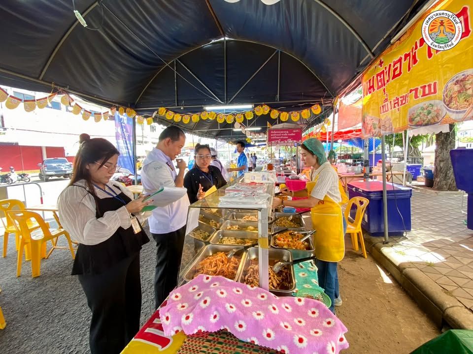 เพื่อความปลอดภัย มั่นใจความสะอาด อิ่มบุญ สุขภาพดี ปลอดภัย ในเทศกาลอาหารเจ เทศบาลนครบุรีรัมย์! ภาพที่ 17