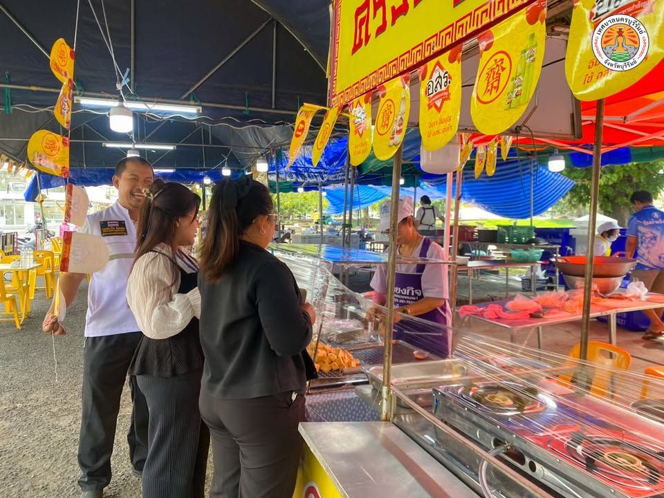 เพื่อความปลอดภัย มั่นใจความสะอาด อิ่มบุญ สุขภาพดี ปลอดภัย ในเทศกาลอาหารเจ เทศบาลนครบุรีรัมย์! ภาพที่ 18