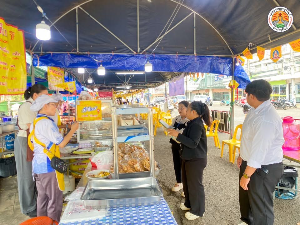 เพื่อความปลอดภัย มั่นใจความสะอาด อิ่มบุญ สุขภาพดี ปลอดภัย ในเทศกาลอาหารเจ เทศบาลนครบุรีรัมย์! ภาพที่ 20