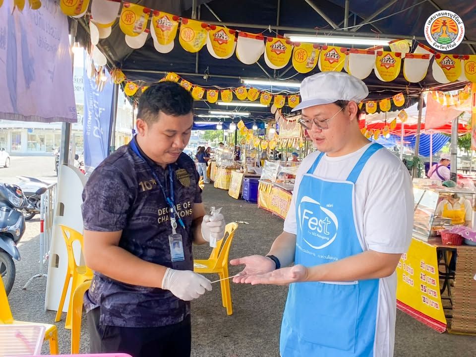เพื่อความปลอดภัย มั่นใจความสะอาด อิ่มบุญ สุขภาพดี ปลอดภัย ในเทศกาลอาหารเจ เทศบาลนครบุรีรัมย์! ภาพที่ 6