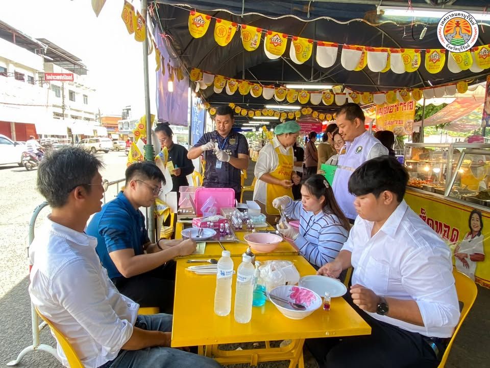 เพื่อความปลอดภัย มั่นใจความสะอาด อิ่มบุญ สุขภาพดี ปลอดภัย ในเทศกาลอาหารเจ เทศบาลนครบุรีรัมย์! ภาพที่ 8