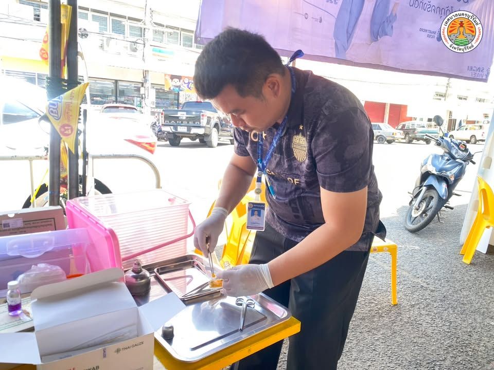 เพื่อความปลอดภัย มั่นใจความสะอาด อิ่มบุญ สุขภาพดี ปลอดภัย ในเทศกาลอาหารเจ เทศบาลนครบุรีรัมย์! ภาพที่ 9