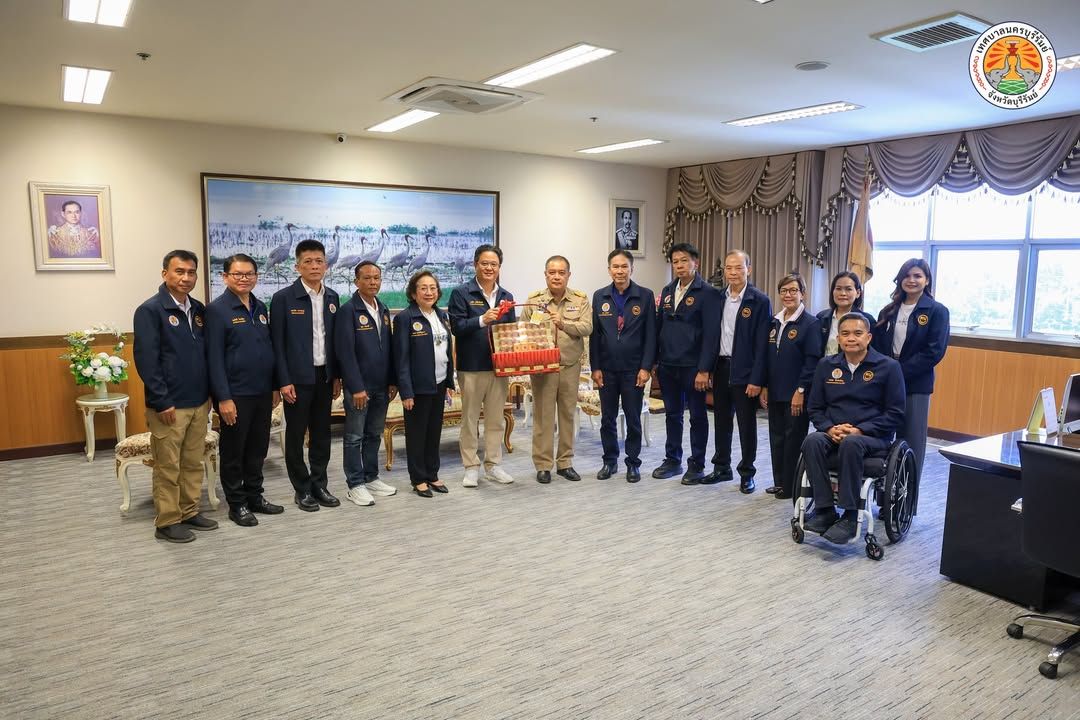 เทศบาลนครบุรีรัมย์ร่วมแสดงความยินดีและต้อนรับผู้ว่าราชการจังหวัดบุรีรัมย์