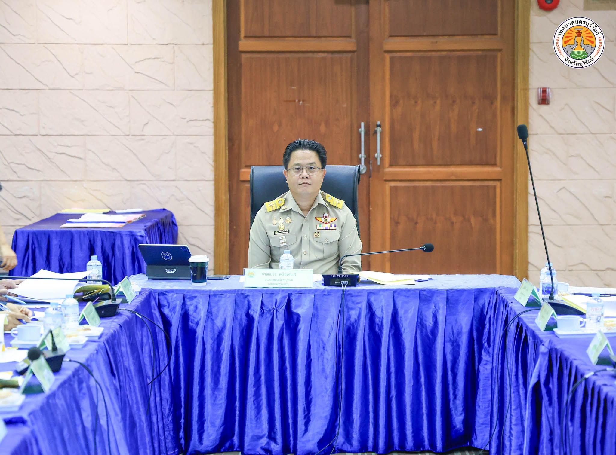 ประชุมคณะกรรมการจัดทำแผนพัฒนาบุคลากร 3 ปี ของเทศบาลนครบุรีรัมย์ ประจำปีงบประมาณ พ.ศ. 2570 – 2572 ครั้งที่ 1 / 2569